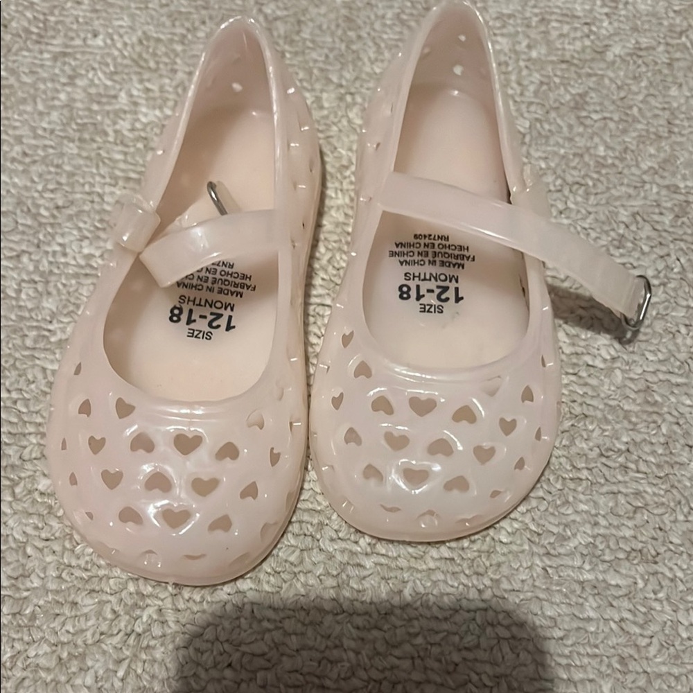 Target Cream Dress Shoes with Perforated Design